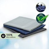 Professional Cleaning Cloths klassieke set poetsdoekjes microvezel 60x40 cm