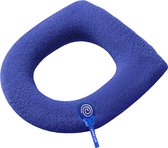 Livano Wasbare Toiletbril Cover - Wc Bril Hoes - Toiletbril - Wc Deksel - Toiletafdekking - Verwarmde Wc Bril - Blauw