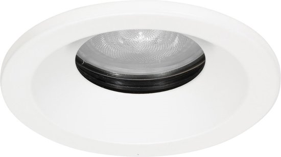 Ledmatters - Inbouwspot Wit - Dimbaar - 4 watt - 345 Lumen - 3000 Kelvin - Wit licht - IP65 Badkamerverlichting