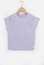Sissy-Boy - Lavendel T-shirt met plooidetails