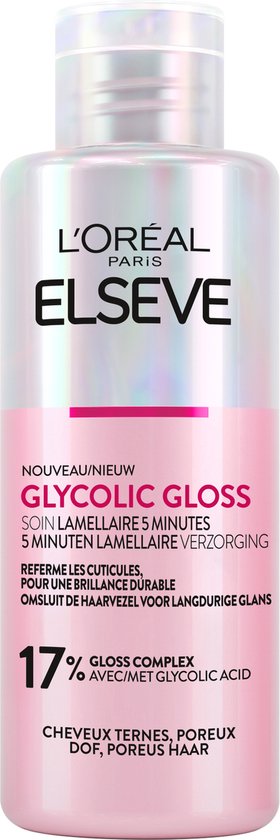 L'Oréal Paris Elseve Glycolic Gloss - Soin Soins 5 Minutes 200 ml