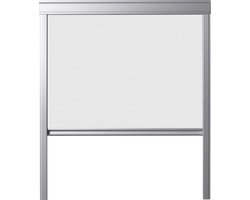 Dakraam Verduisterend Rolgordijn passend op VELUX SK06, Wit