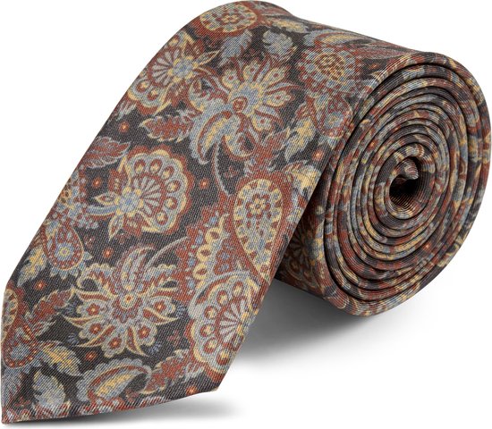 Cravate Boho en soie Bilal