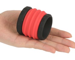 KG Siliconen Ballstrecher Rood-Zwart