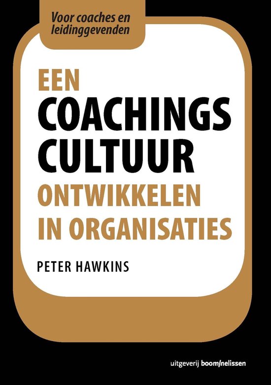 Een coachingscultuur ontwikkelen in organisaties - cover