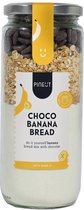 Pineut® Bakmix Bananenbrood Choco - Cake Bananabread - Bakpakket Cadeau - Voor Kinderen & Volwassenen - DIY Pakket - Verantwoord tussendoortje - Samen Genieten - Origineel Cadeau