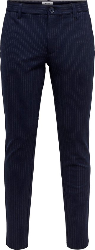 Pantalons pour homme ONLY & SONS ONSMARK PANT STRIPE GW 3727 NOOS - Taille W32
