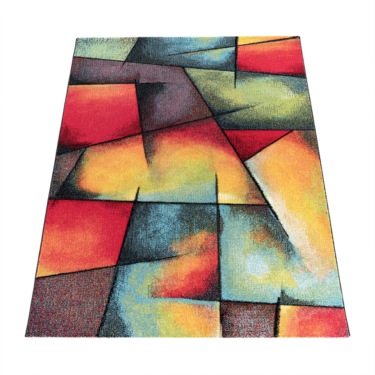Paco Home Vloerkleed Grijs Woonkamer Vintage Laagpolig Geometrisch Paco Home Vloerkleed Grijs Woonkamer Vintage Laagpolig Geometrisch