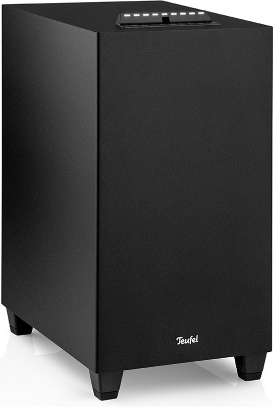 CONSONO 25 CONCEPT Surround 5.1 set - Système 5.1 complet prêt à l'emploi pour un véritable son surround - caisson de basses avec récepteur AV intégré avec Bluetooth 5.0 Zwart