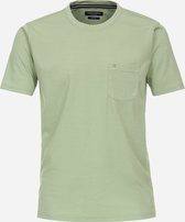 CASA MODA comfort fit heren T-shirt - groen - Maat: 4XL