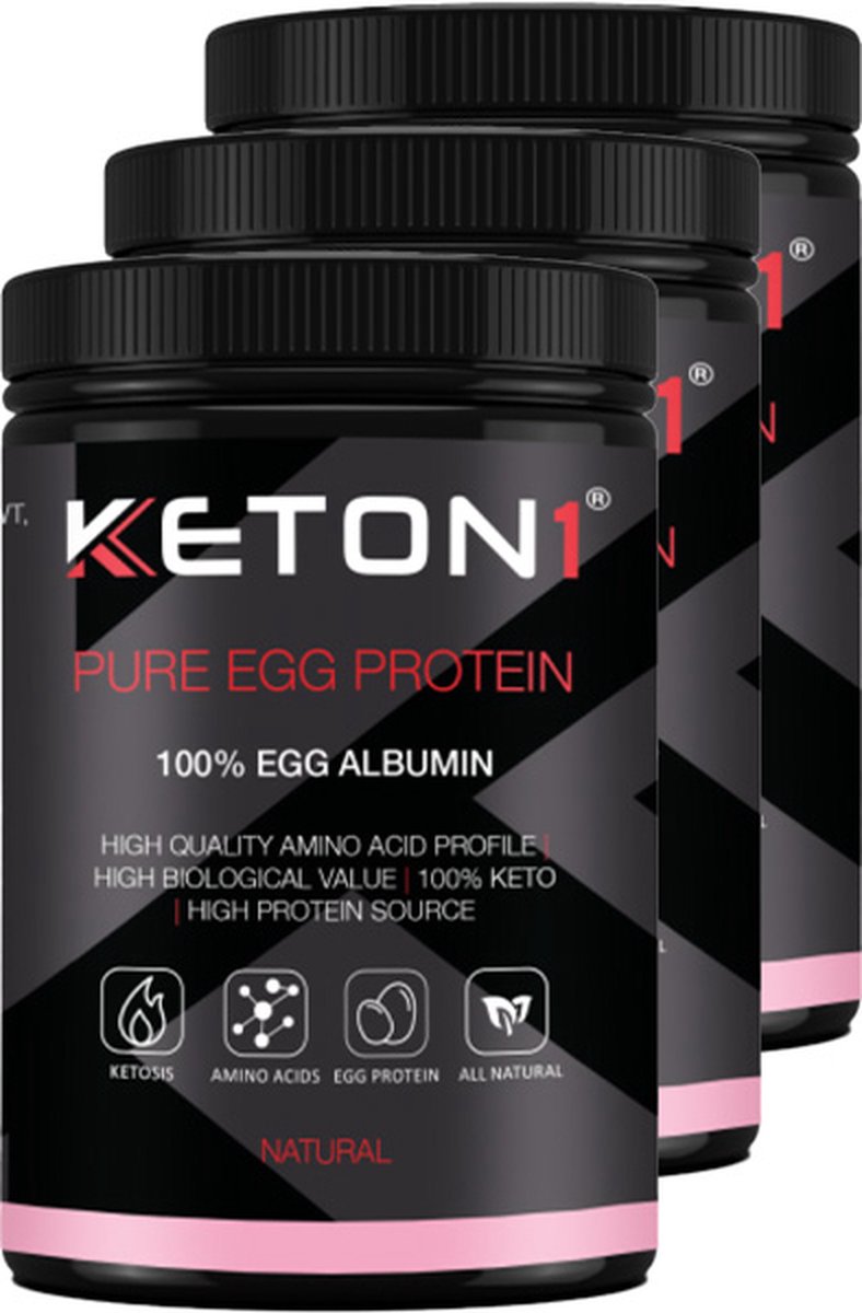 Goedkoopste Keton1 | Eiwitpoeder | 3 stuks | 3 x 500 gram