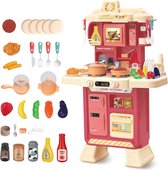 Buitenkeuken Speelgoed - Modderkeuken - Mud Kitchen - Kinderspeelgoed 2 Jaar voor Jongens en Meisjes - Speelkeuken - Rood