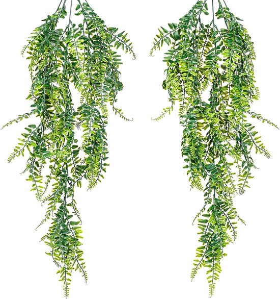PLANTASIA Kunstplant - Hangplanten - Set van 2 - 120 cm