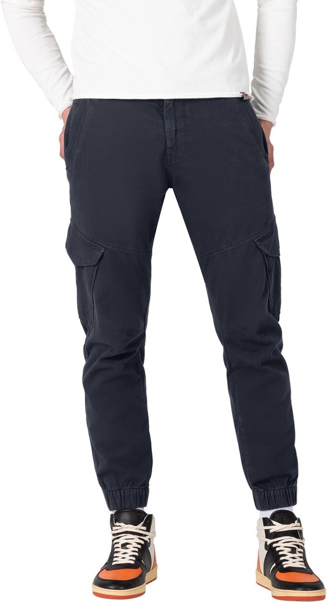TIMEZONE Heren Cargo Broek REGULAR BROOKLYNTZ regular/straight Blauw 29W / 32L Volwassenen