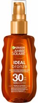 Garnier Ambre Solaire Ideal Bronze Zonneolie SPF 30 - Optimale bruining & Stralende Huid - 150ml
