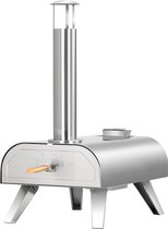 Bol.com Bighorn Pizza Pellet Oven - Pizza oven voor Buiten - Draagbaar - Opvouwbaar - RVS - 15KG - 460° aanbieding