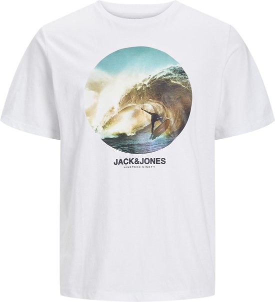 T-shirt Homme JACK&JONES JJCELLOX TEE SS CREW NECK - Taille L