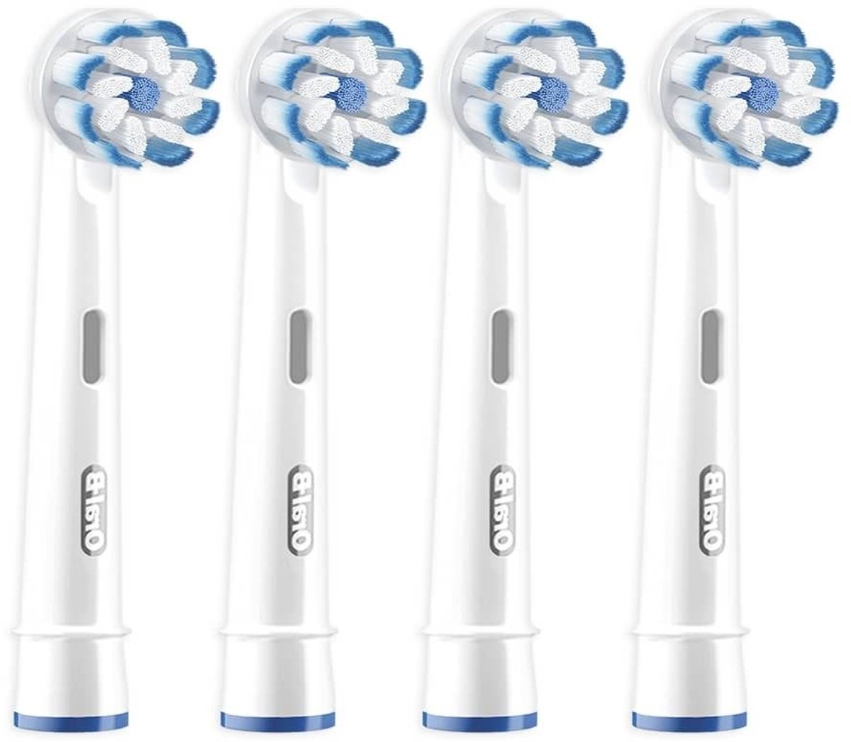 Oral-B EB 60-4 4stuk(s) Blauw, Wit opzet borstel