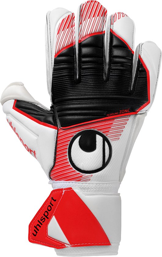 Uhlsport Keepershandschoenen Prediction Supersoft - Navy/Wit/Fluo Yellow
