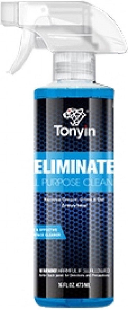 TONYIN | Eliminate all purpose cleaner | Alles reiniger | Car detailing | Auto poetsen | Interieur| Exterieur | 473ml | TN08