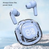 Phreeze TWS8 premium Oordopjes - Oordopjes draadloos - Noise canceling - In-Ear sport oortjes - Bluetooth - Transparante design - 3D geluidservaring - Premium Design