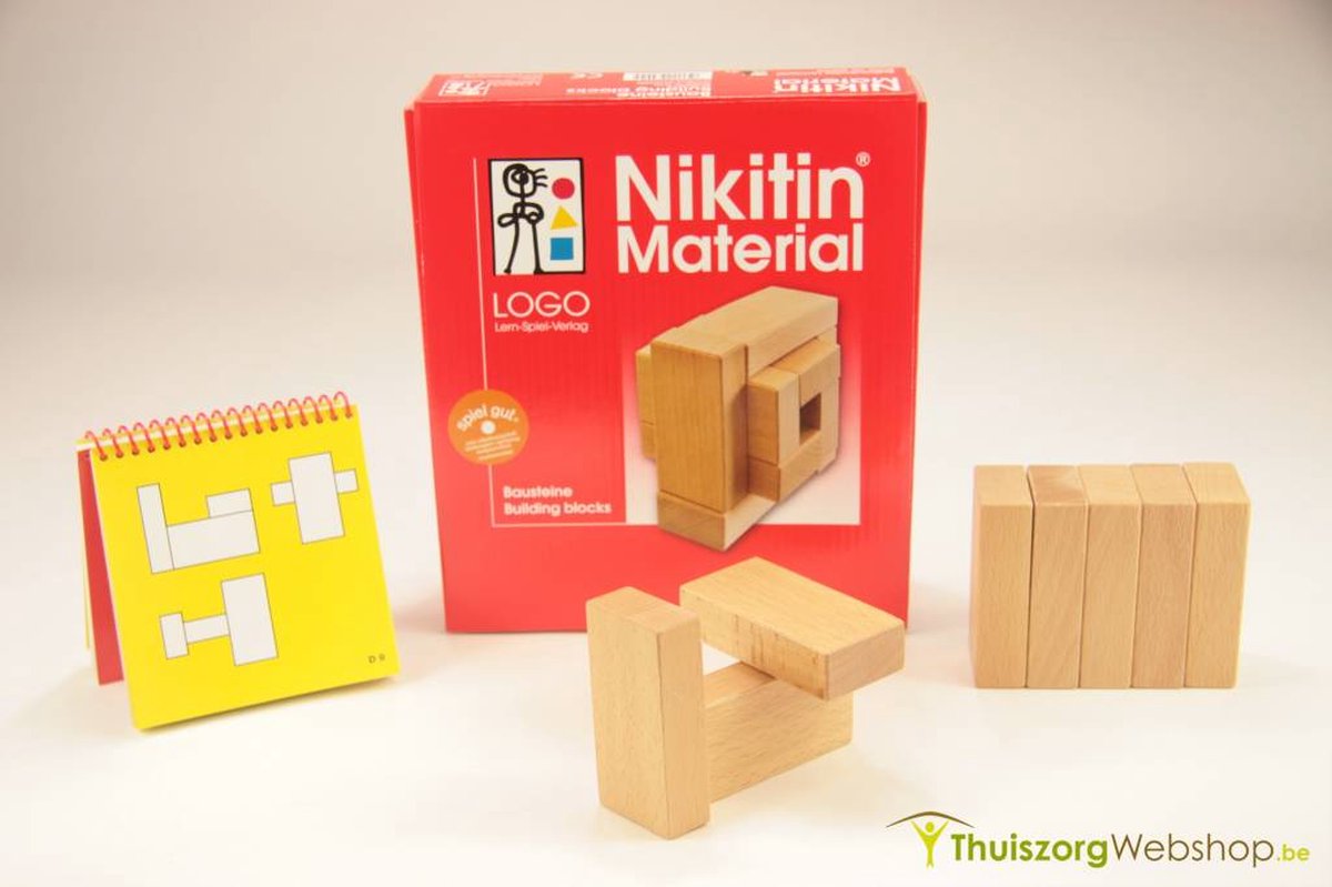 Goedkoopste Bouwstenen hout Nikitin N4 - van bouwplan tot constructie