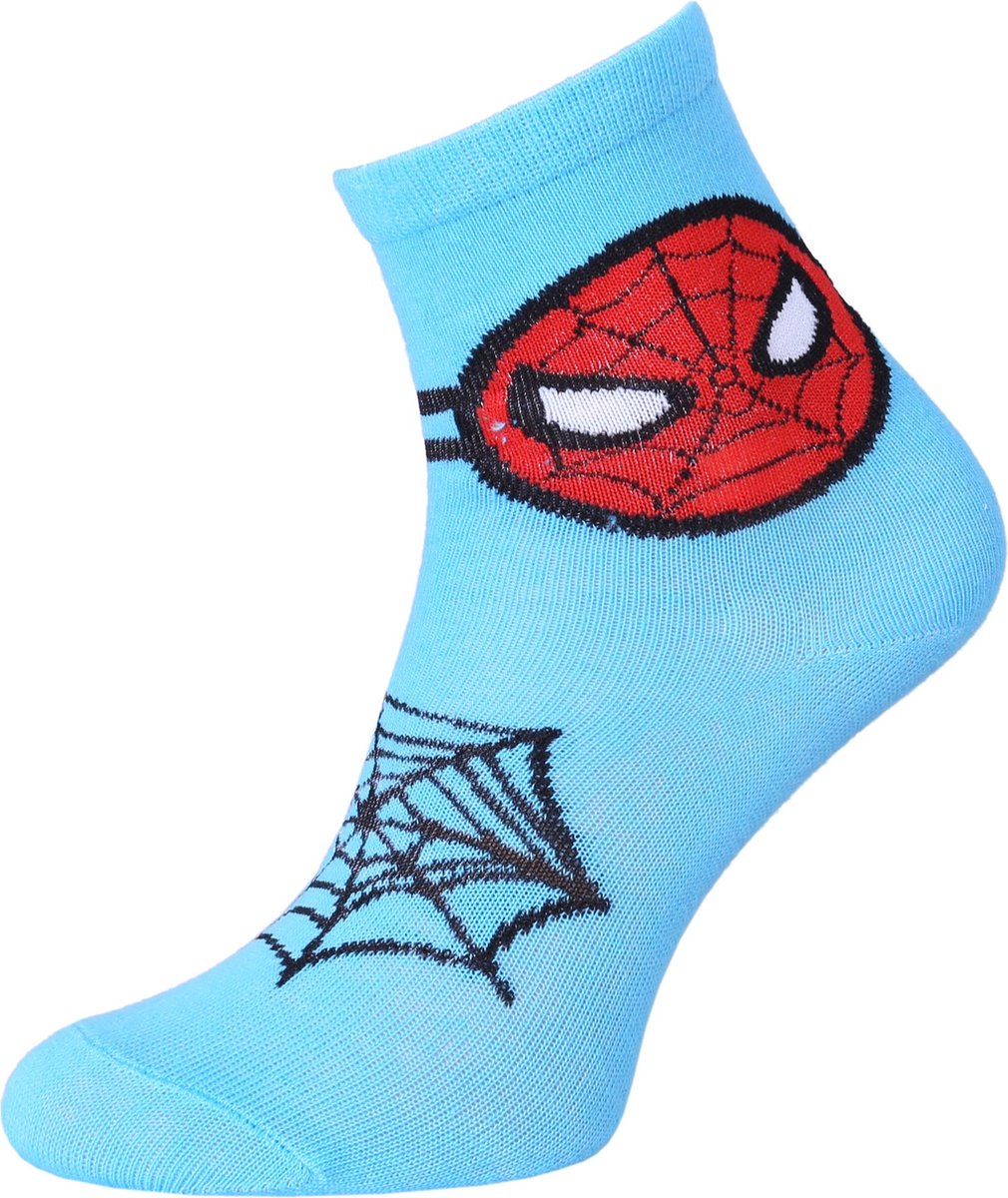 Spider-Man blauwe kindersokken MARVEL