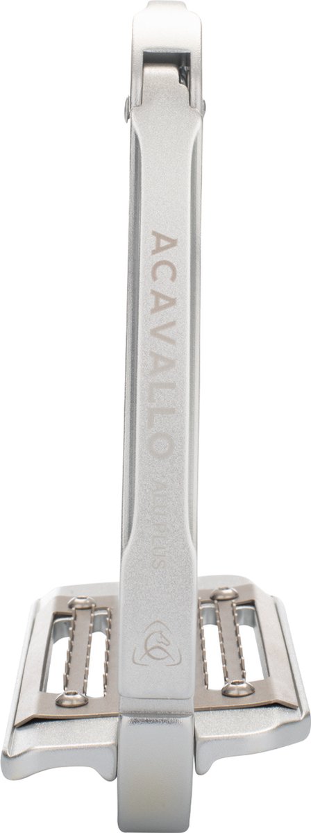 Acavallo Beugels Arena AluPlus 2.0 Aluminium - 12 cm | Rood | Stijgbeugels en Beugelriemen