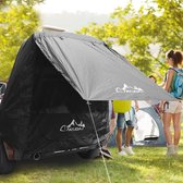 Autotent, busluifel, kampeertent, achtertent, universele achterkleptent met klamboe, luifel, waterdichte kampeerluifel voor SUV/auto