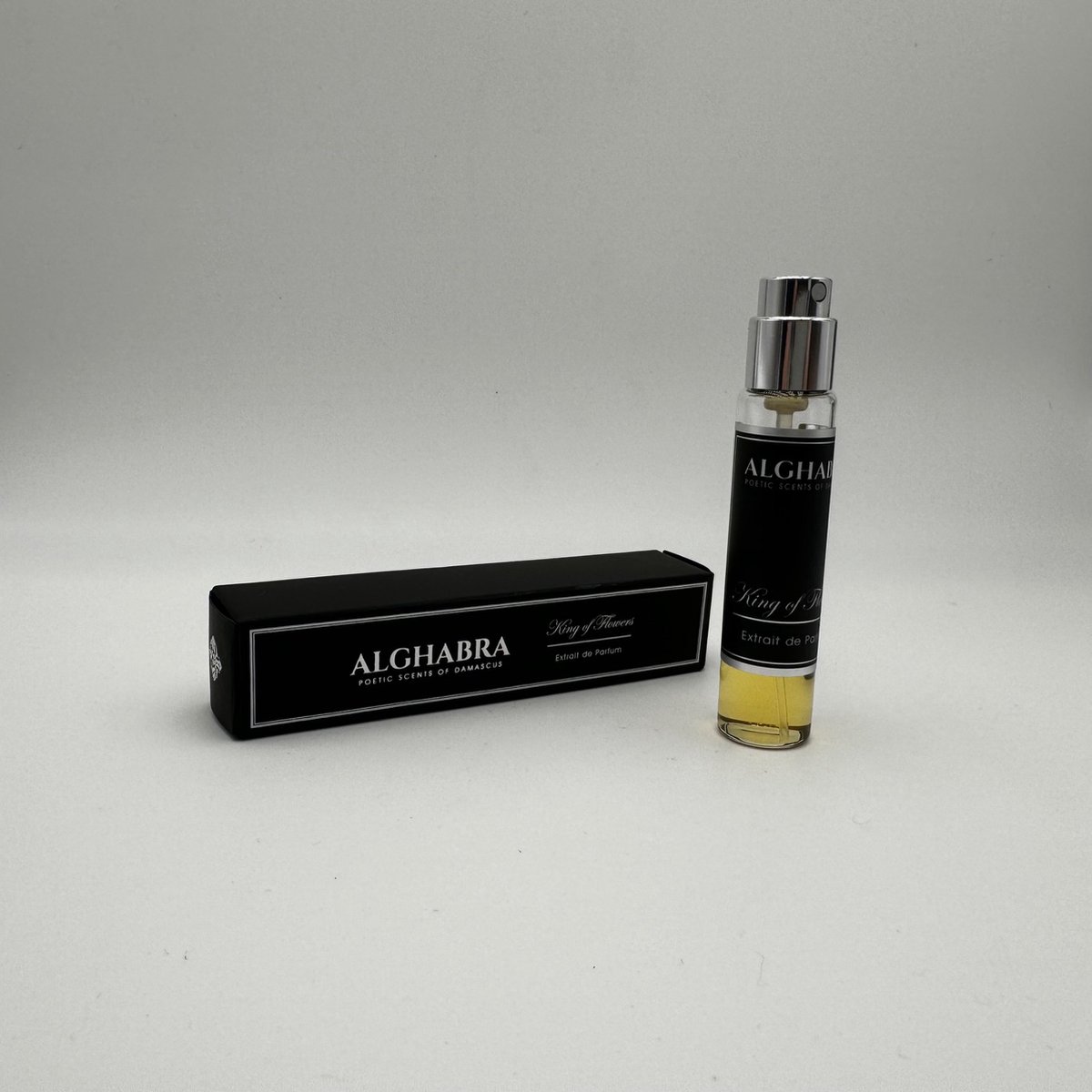 Goedkoopste Alghabra - KING OF FLOWERS - 10 ml Extrait Parfum Travel Size