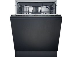 SIEMENS SN95EX11CE iQ500 volledig geïntegreerde vaatwasser - 14 couverts - Inductie - L60cm - 42dB - Klasse B - Staal/RVS