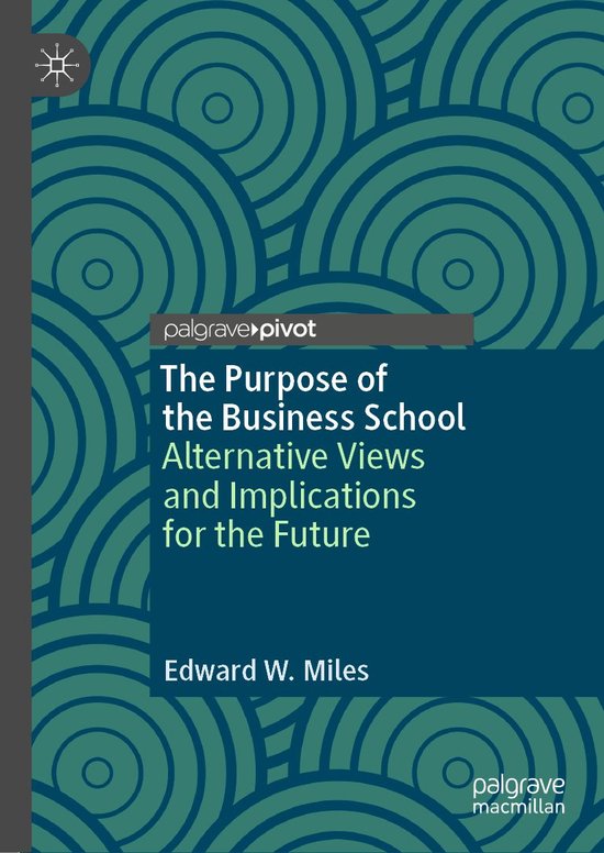 The Purpose of the Business School - cover