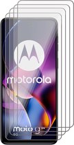 Screenprotector geschikt voor Motorola Moto G54 - 4x Glas Screen Protector