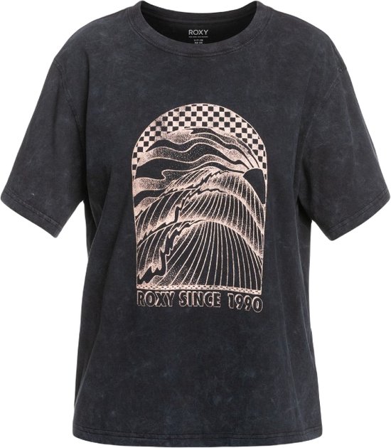 Roxy Moonlight Sunset Oversized T-shirt - Anthracite