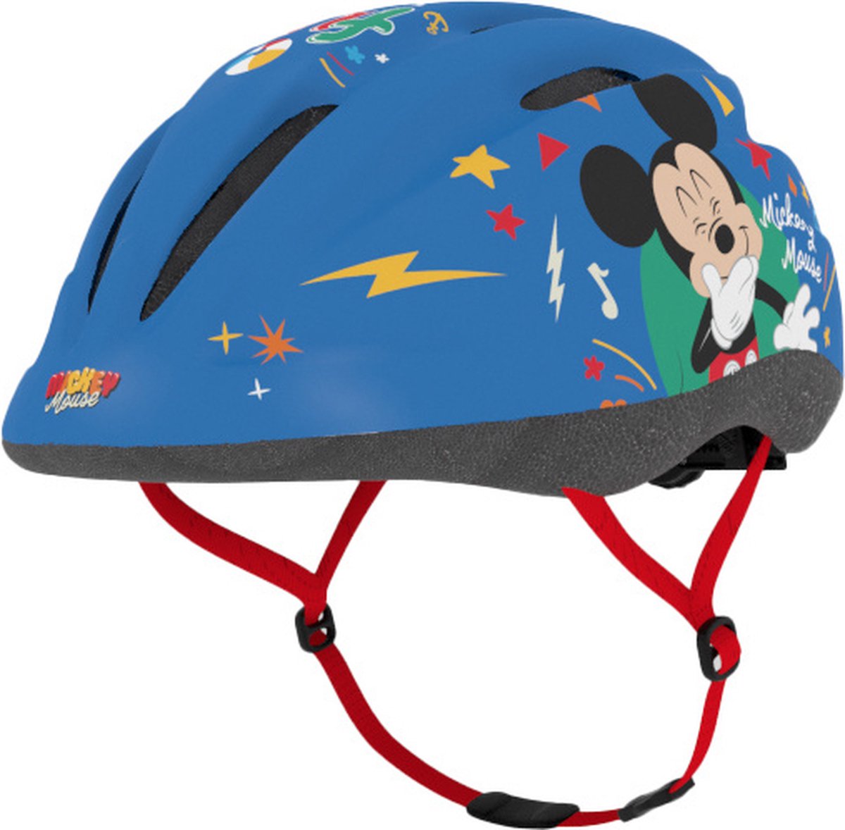 Mickey Mouse Fietshelm - Disney Kinderhelm - Blauw - 48-52 cm - S