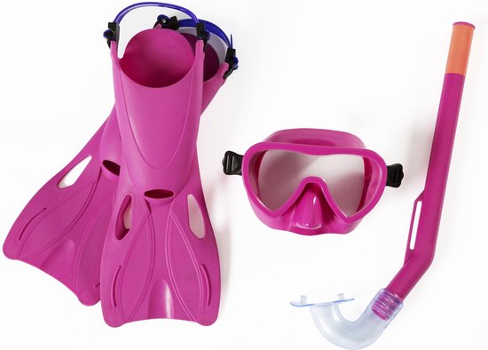 Foto: Bestway hydro swim snorkelset lil flapper roze