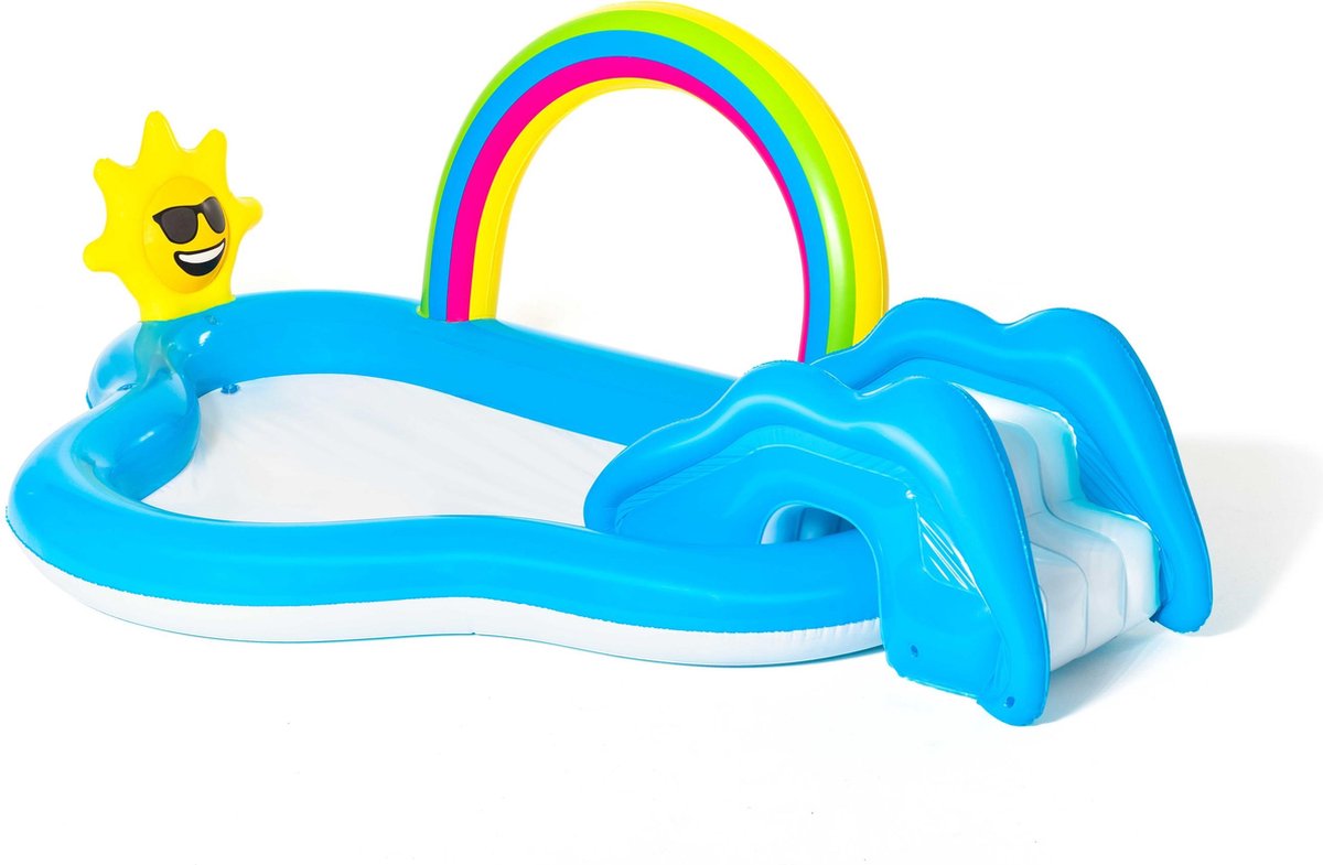 Bestway Rainbow n' Shine Pool and Play Center - 257 x 145 x 91 cm