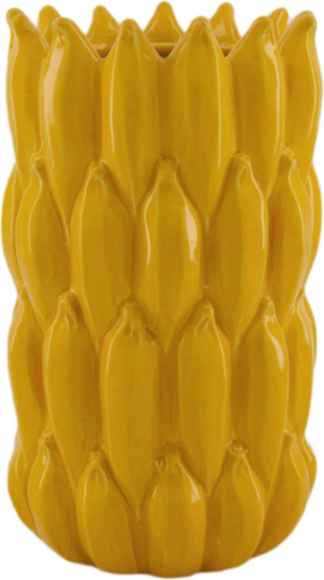 Vase à fleurs Groot - Vase à fruits - Vase banane - Vase jaune - Vase jaune - Vase banane - Toutes les Bananas - Convient aux fleurs en soie
