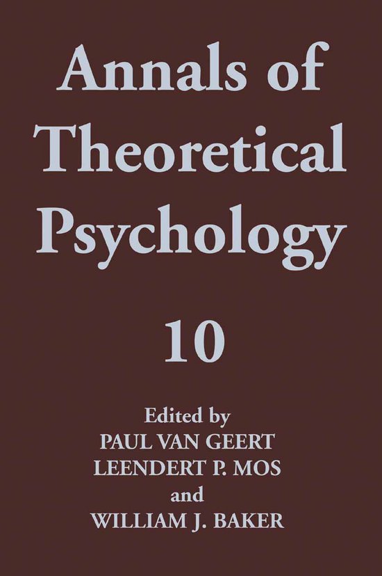 Annals of Theoretical Psychology - cover