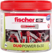 Fischer Plug, DUOPOWER 6 x 30, ronde doos
