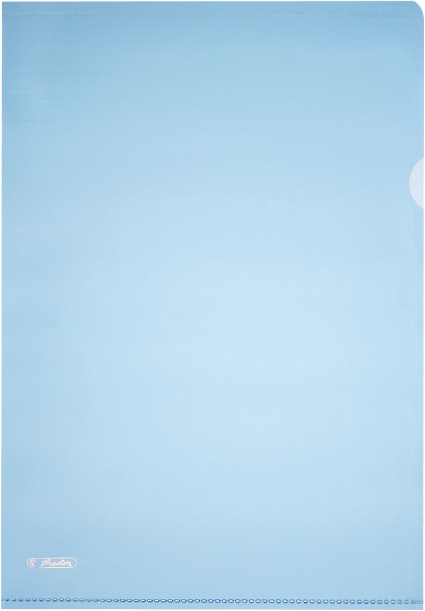 Herlitz 50009107 map Polypropyleen (PP) Blauw A4