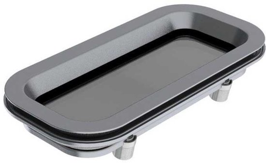 Portail en aluminium Vetus Pz671 A1 Argent 451 x 274 mm