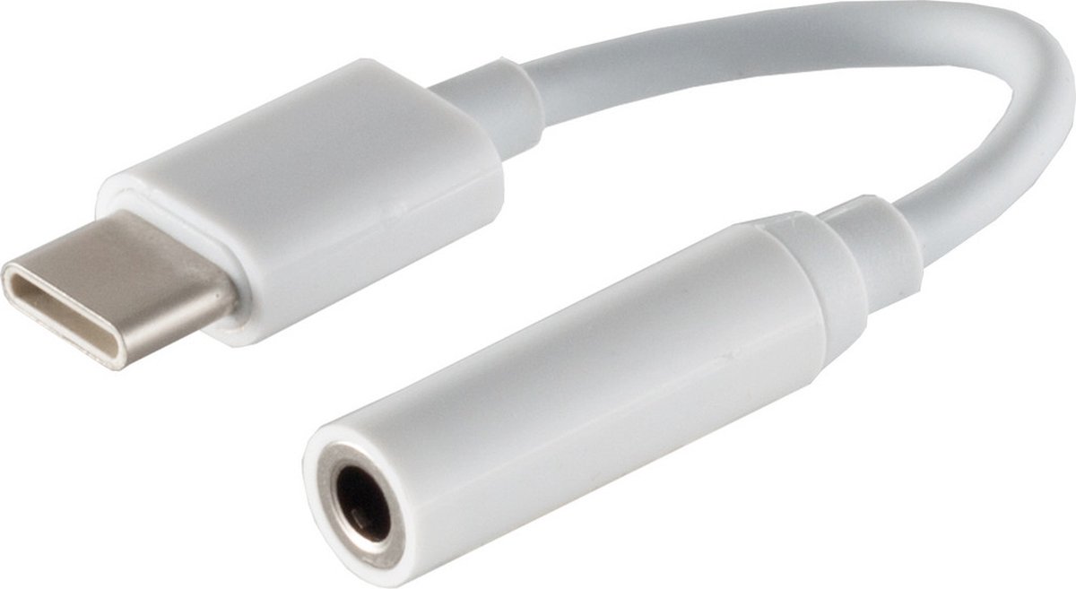 shiverpeaks BS14-05020, Wit, USB C, 3.5mm, 0,1 m, Mannelijk, Vrouwelijk