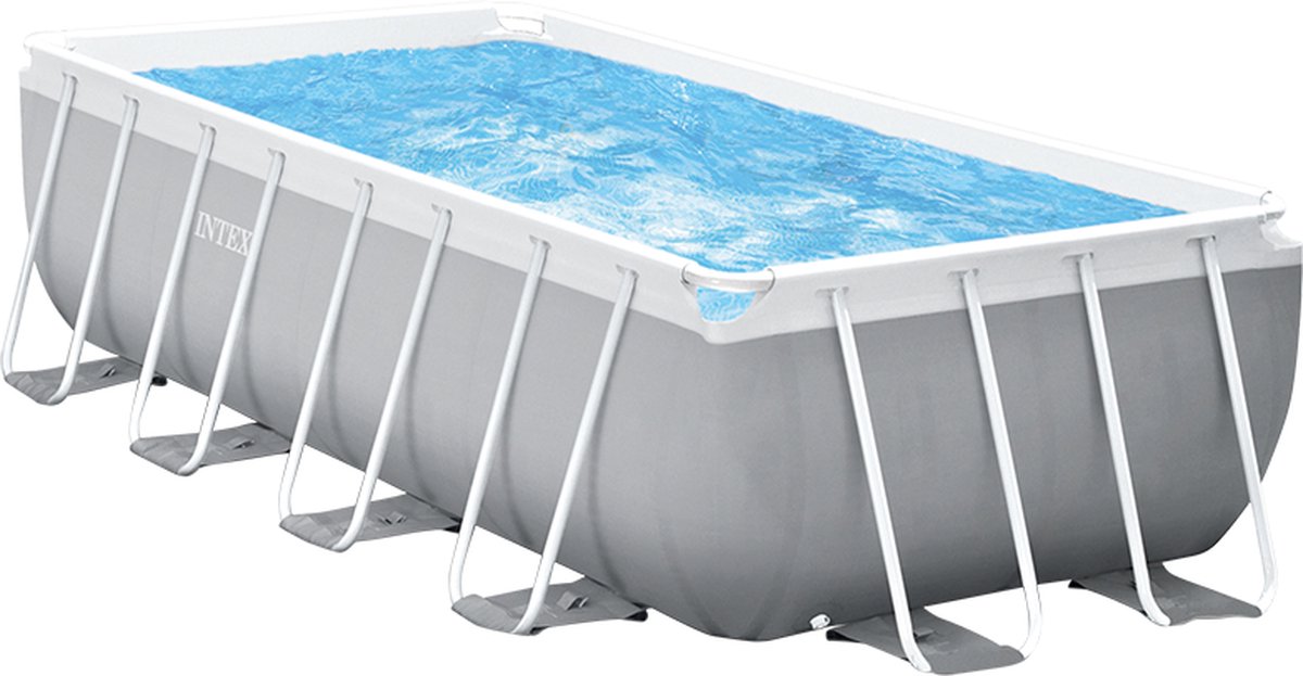 Intex Prism Frame™ Rectangular Premium Pool Set - Opzetzwembad - 400 x 200 x 100 cm - Intex