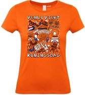 Dames t-shirt Venlo Oranjekoorts | Oranje Dames | maat XL