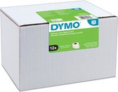 DYMO originele LabelWriter grote verzendlabels/naamkaarten | 54 mm x 101 mm | 12 rollen met elk 220 stuks (2640 zelfklevende etiketten)| Geschikt voor de LabelWriter labelprinters | Gemaakt in Europa