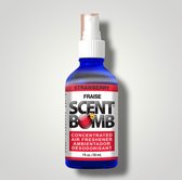 Scent Bomb - Strawberry - Parfum spray - lucht verfrisser - Autogeurtje