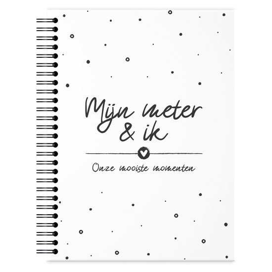 Fyllbooks - Mijn Meter & Ik Invulboek - Cadeau voor Meter - Dagboek Peetkind - Herinneringsboekje - 80 Pagina's