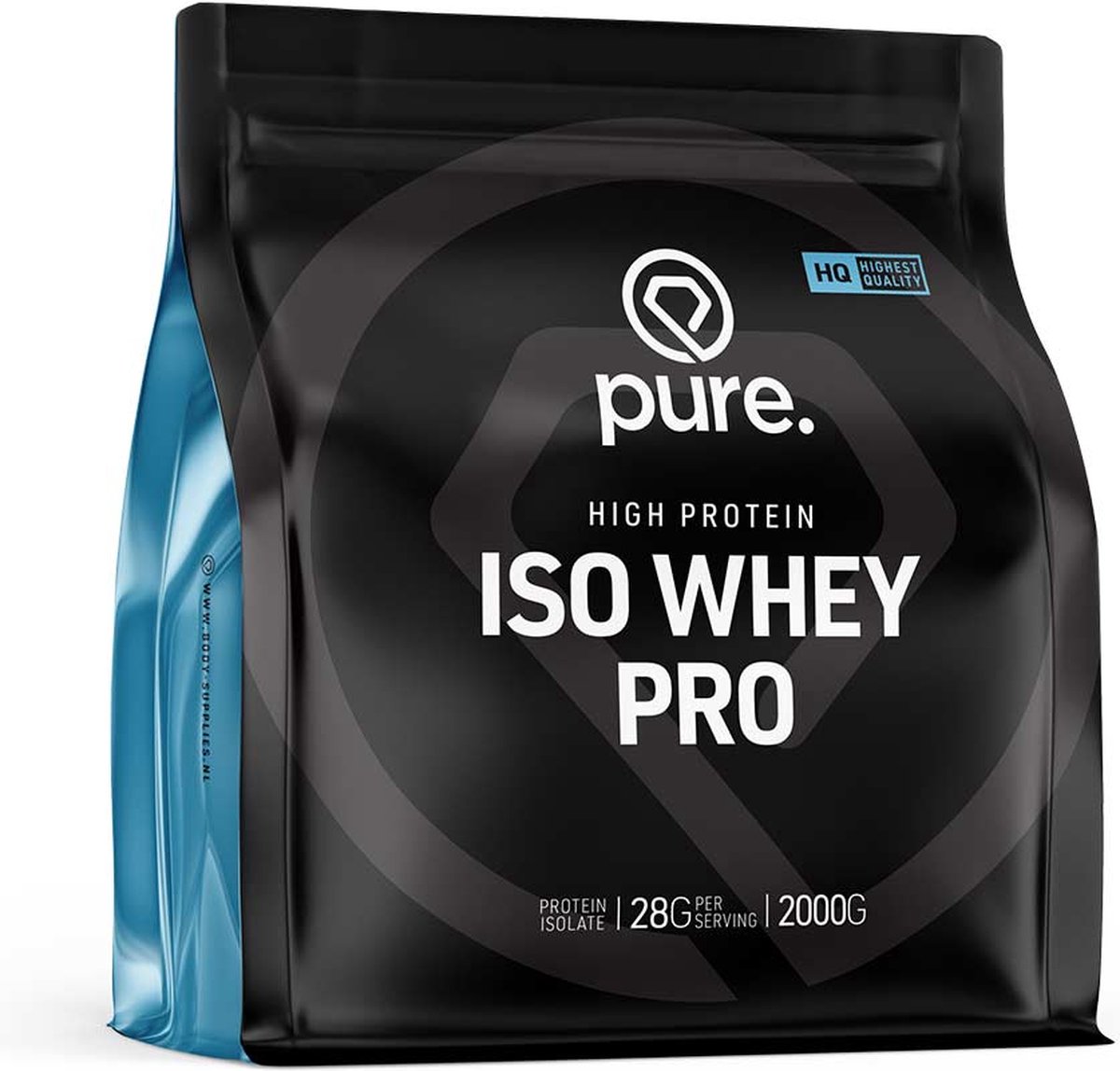 Goedkoopste Pure. Iso Whey Pro - Peach/Mango - 2000gr - eiwitpoeder - eiwitshakes - koolhydraatarm