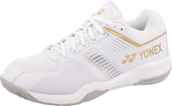 Chaussures de badminton Yonex Strider FLOW - blanc / or - taille 44